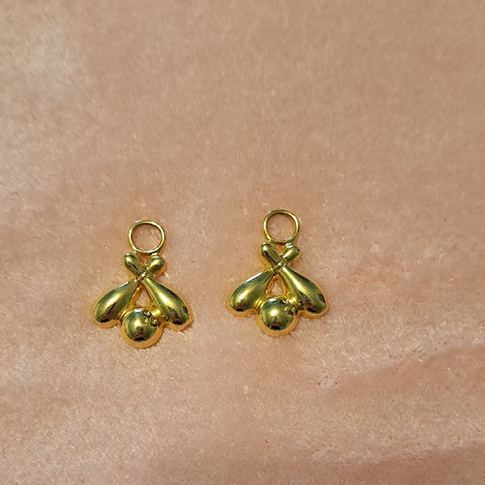 Elegant Gold-Tone Earrings